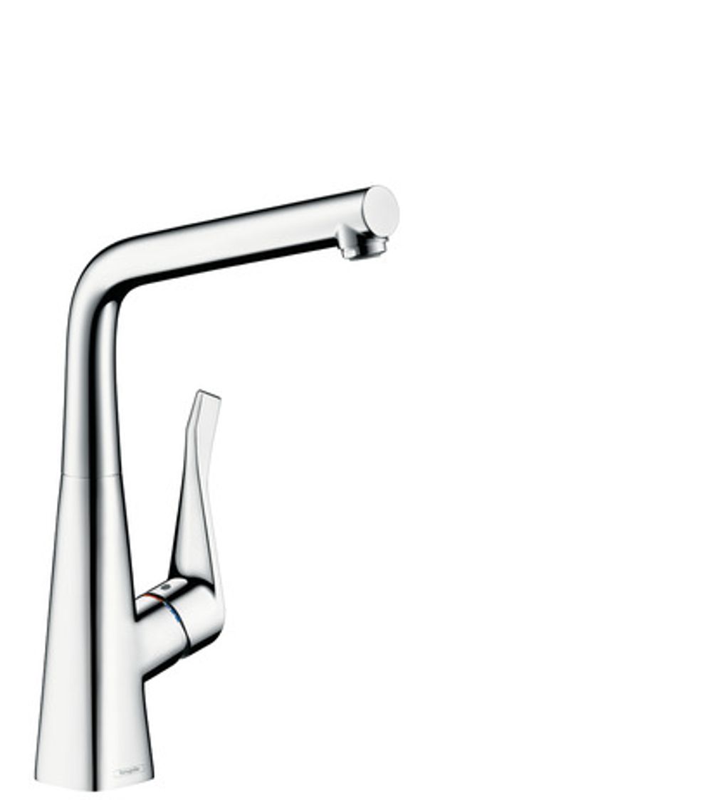 https://raleo.de:443/files/img/11eeea1f40eec66092906bba4399b90c/size_l/Hansgrohe-HG-Spueltischmischer-320-Metris-M71-1jet-chrom-14822000 gallery number 1